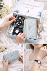 5-Piece "Token of Love" Blue Themed Graduation Gift Box