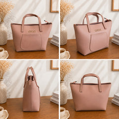 Elegant Pink Tote Handbag for Women – Stylish Everyday Shoulder Bag