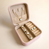 Luxury Clover Jewelry Set –Necklace, Bracelet & Earrings Gift Box for Women
