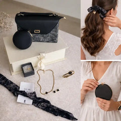 7-in-1 Luxury Gift Set for Her β Her Grace Box (Handbag, Jewelry & Hair Band)