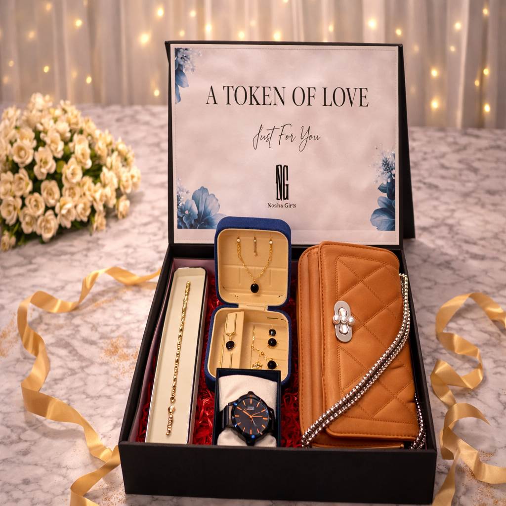 Noshia Royale – Imported 7-in-1 Luxury Gift Box for Her