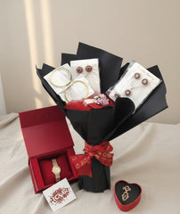 Luxury 7-Piece Jewelry Bouquet Anniversary Gift