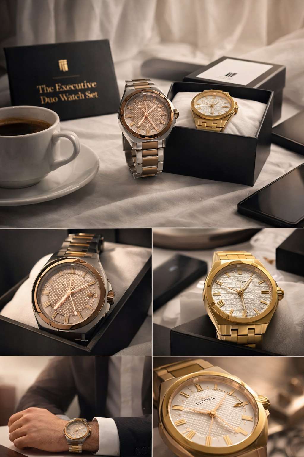 The Executive Duo Watch Set