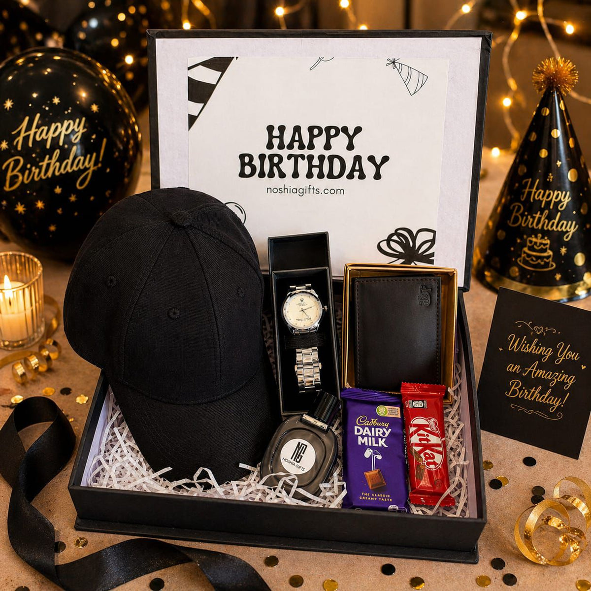 Classic Gentleman Birthday Gift Set for Him