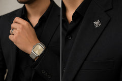 Premium Men’s Watch Gift Box Set – Elegant Wristwatch with Luxury Box & Surprise Gift