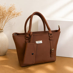 Elegant Brown Tote Bag for Women – Premium Everyday Shoulder Handbag