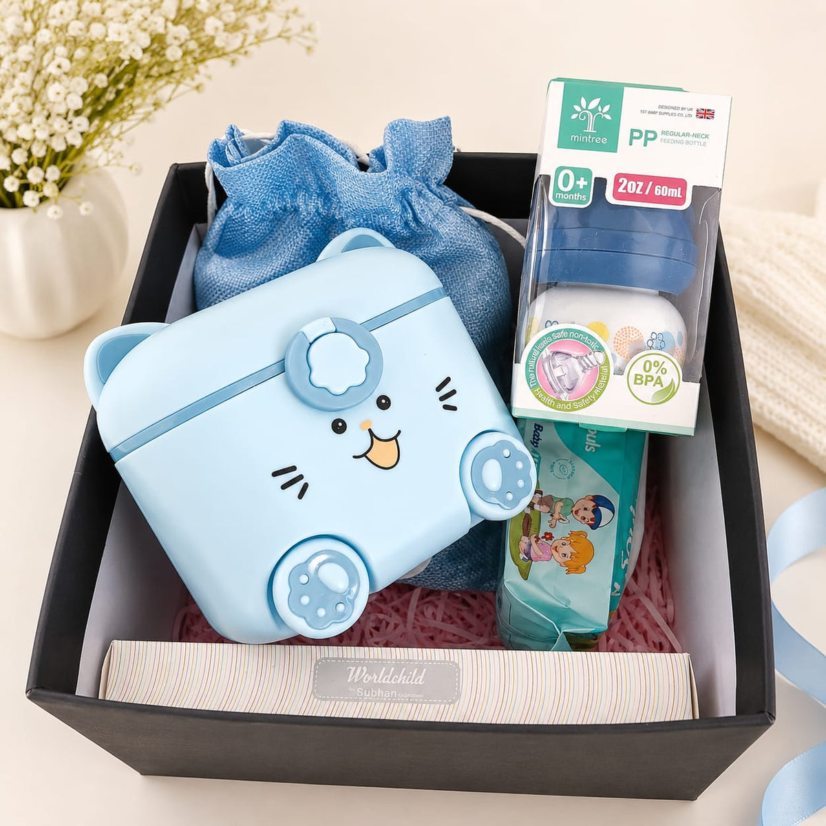 Baby Boy Gift Kit – 9 in 1 Gift Box