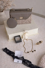 7-in-1 Luxury Gift Set for Her – Her Grace Box (Handbag, Jewelry & Hair Band)